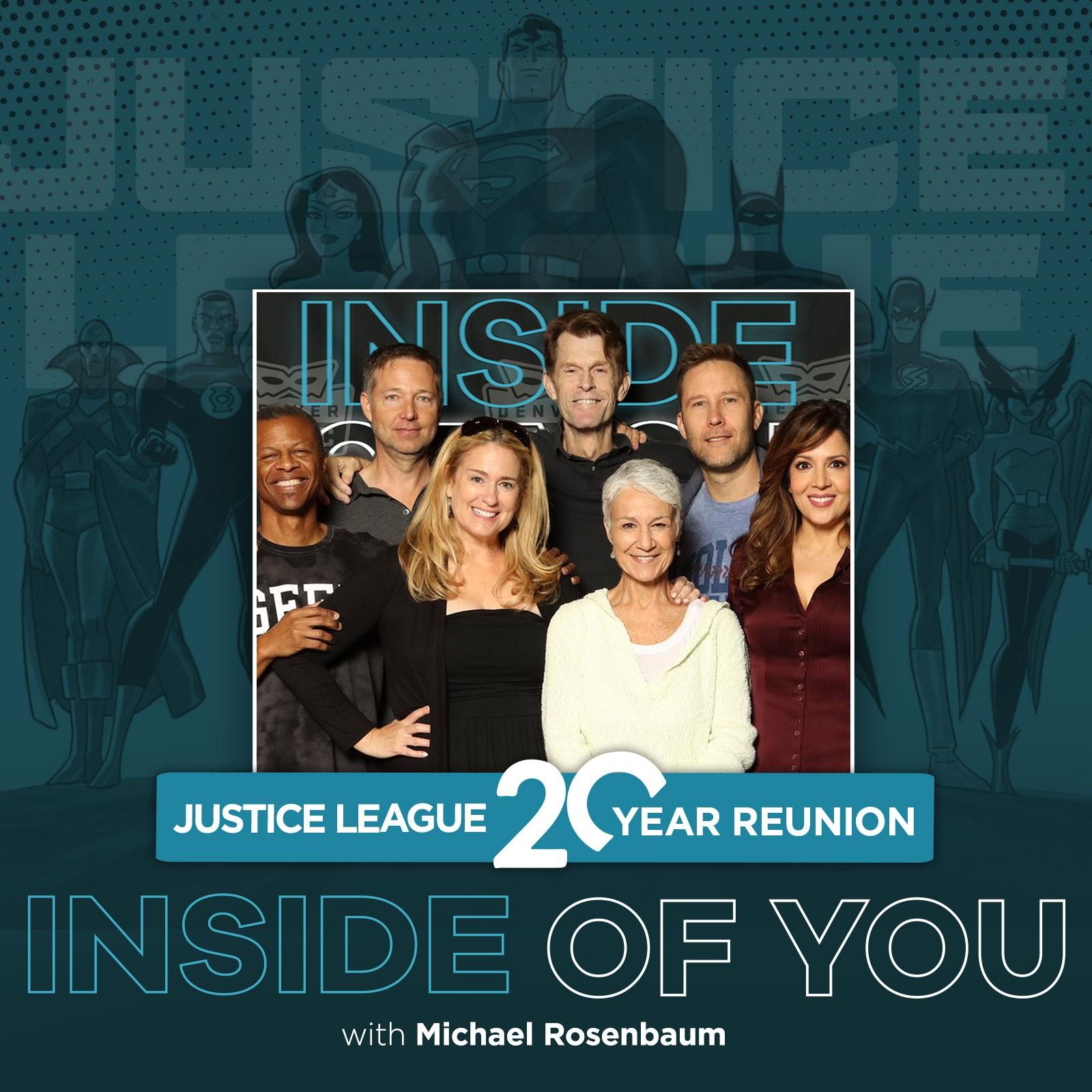 THE CAST OF JUSTICE LEAGUE REUNITES ON MICHAEL ROSENBAUM’S INSIDE OF YOU PODCAST
